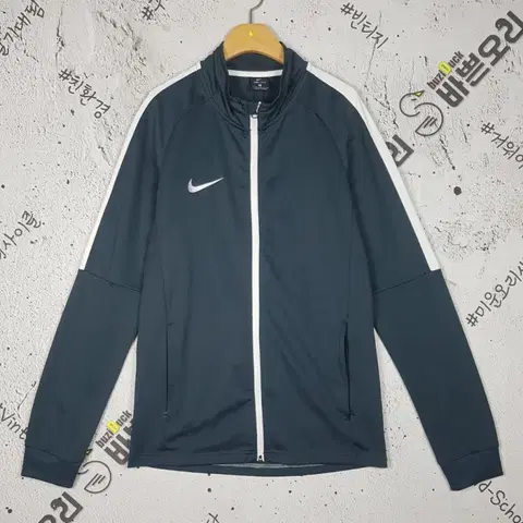 나이키 NIKE 드라이핏 져지 자켓 다크그린 M(95) 3100230