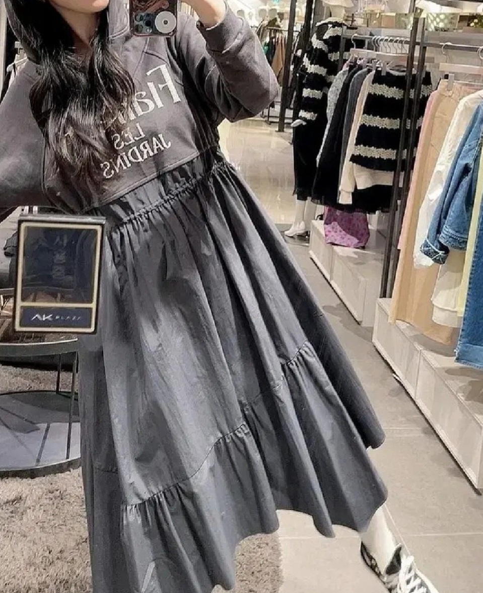 오즈세컨 후드롱원피스/66