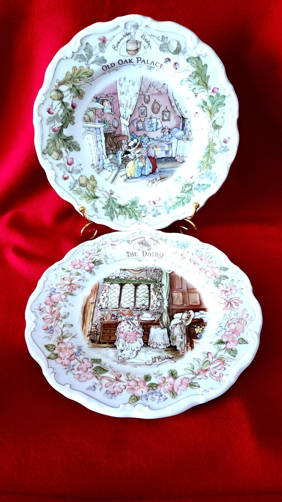 로얄덜튼 브램블리햇지 데어리와 올드오크팰리스1개가격