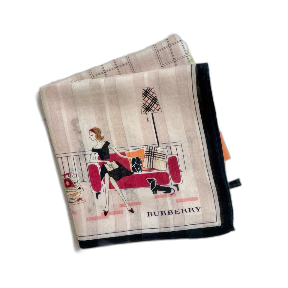 [B급] 버버리 일상 손수건 스카프