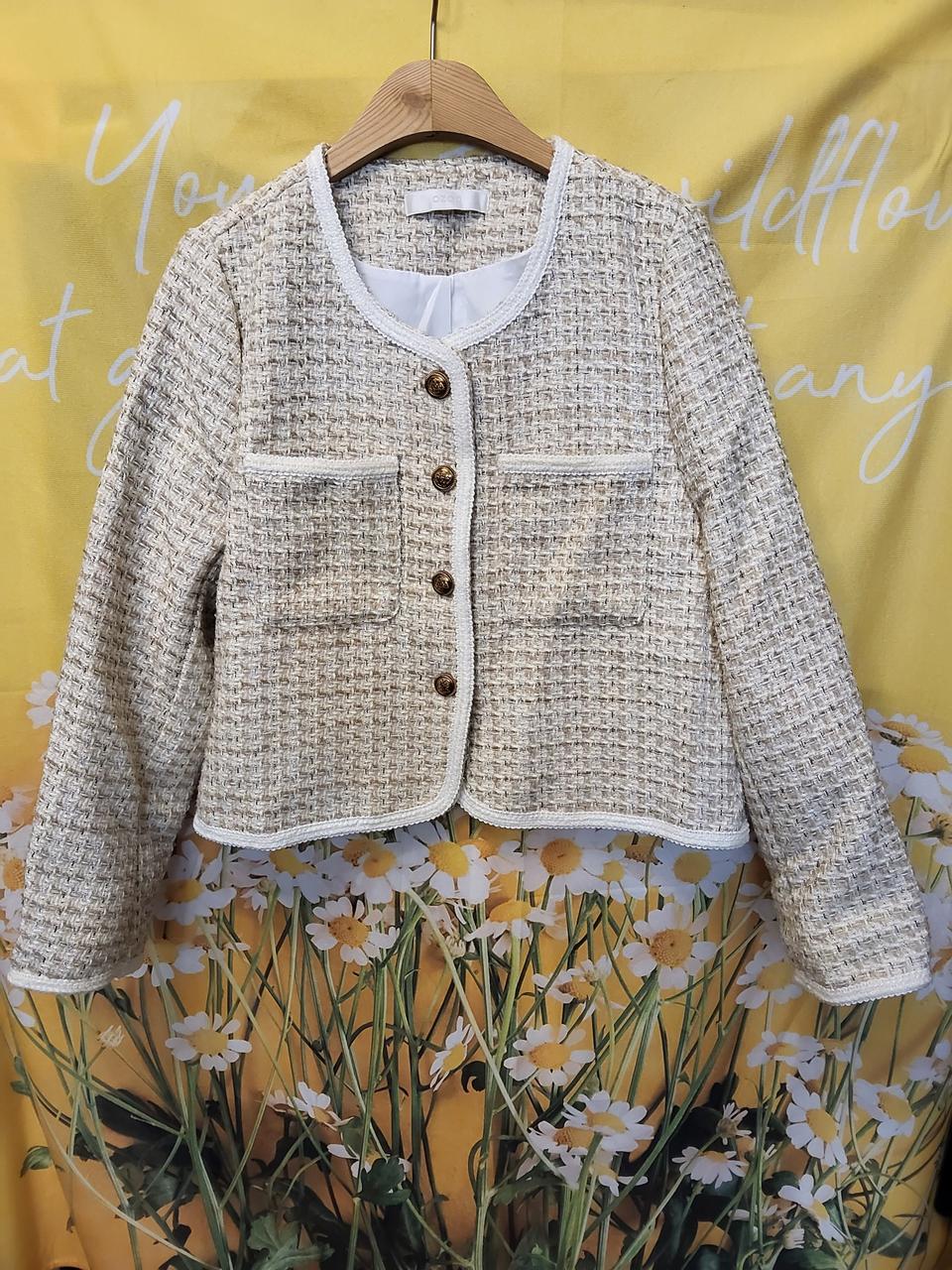 OZOC 트위드자켓 24년상품 F