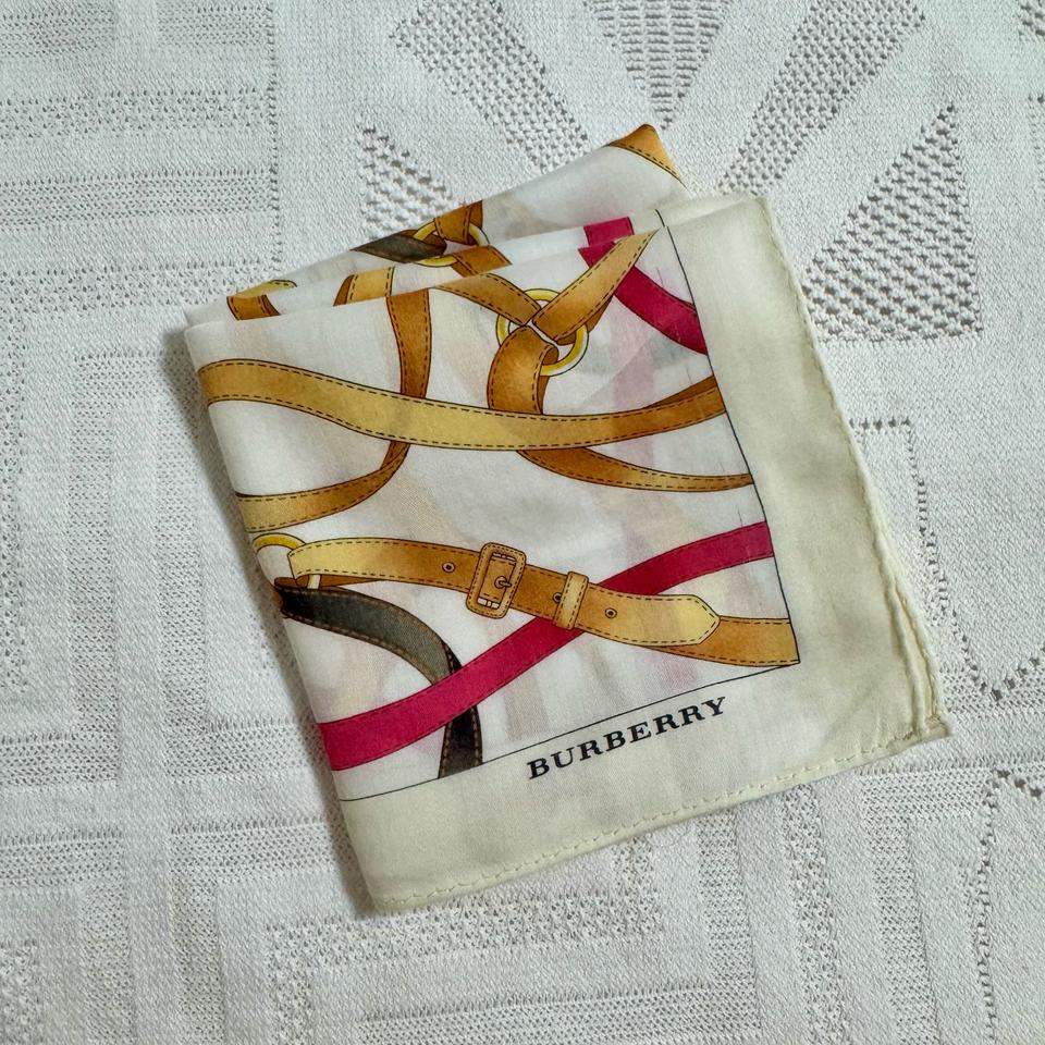 [B급] 버버리 벨트 손수건 스카프