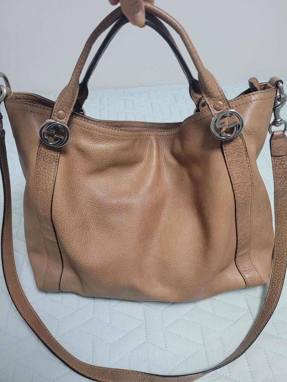 정품 구찌 토트겸  크로스가방