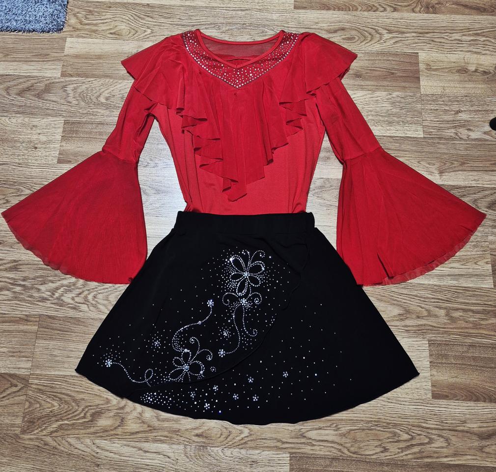 라인댄스.공연복 상하세트