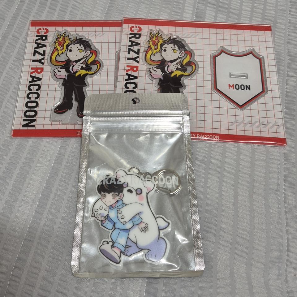 [키링,스탠드] 크레이지라쿤 씨알 CR 키링 옵챔스 오버워치 양도/판매