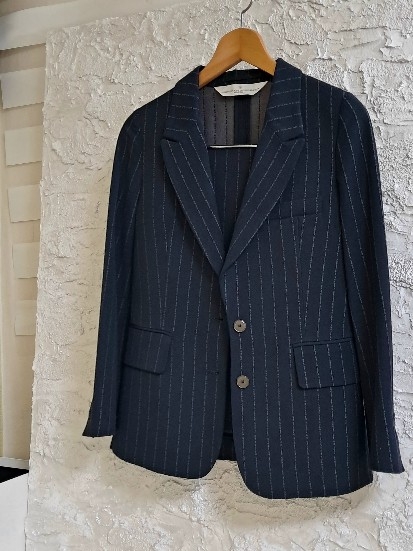 정품(44~55) 골든구스  스트라이프 울혼방 여성정장