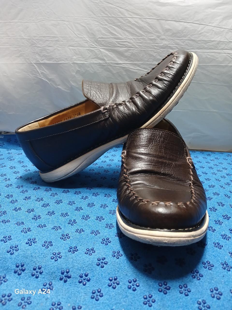 270mm Xenia 남성 가죽 로퍼(4171)