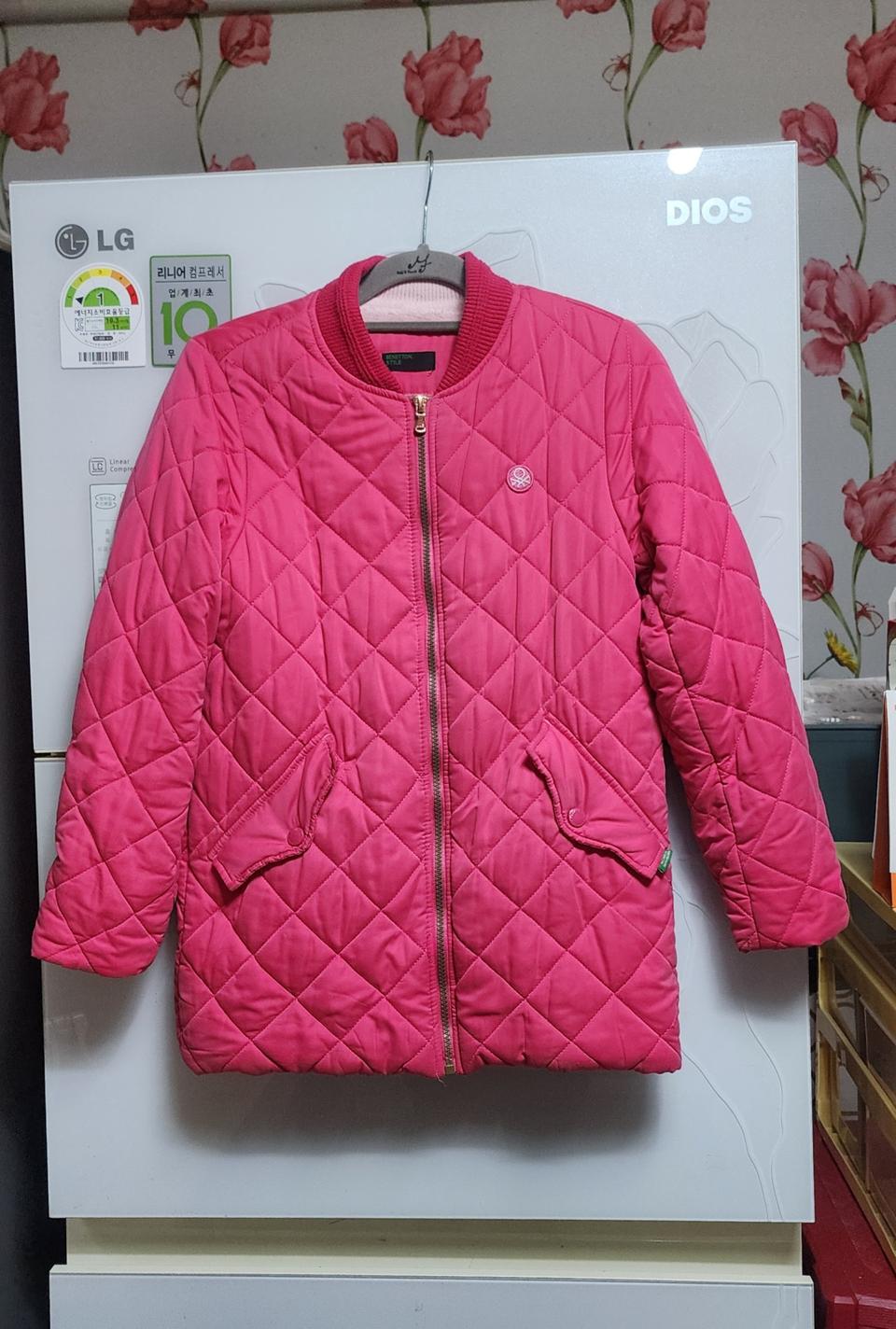 [145]베네통키즈 털점퍼/후리스자켓코트