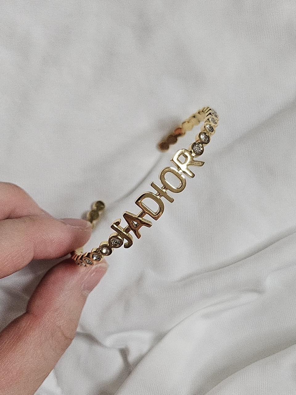 디올 뱅글 팔찌