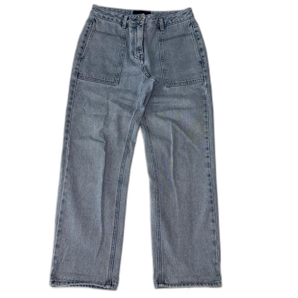 55 보브 스퀘어 포켓 데님 청바지