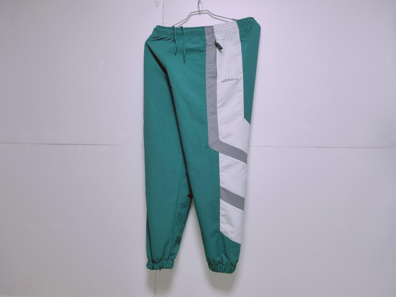 남성 레어 아디다스 불꽃 뉴트로 EQT 우븐 트랙 팬츠 바지 트레이닝복