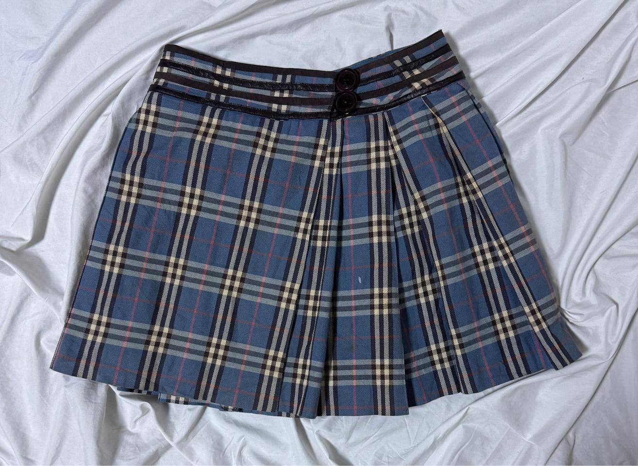 버버리 노바체크 스커트