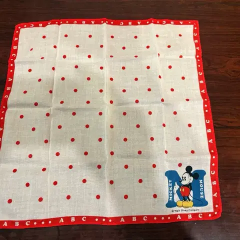 디즈니 미키마우스 반다나 손수건