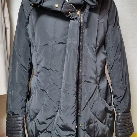 블루페페 오리털 검정 패딩 55~66