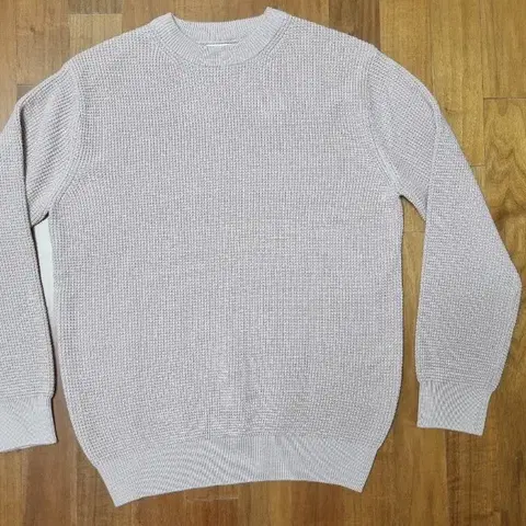 남성용 MR GREY 어두운 연분홍 니트