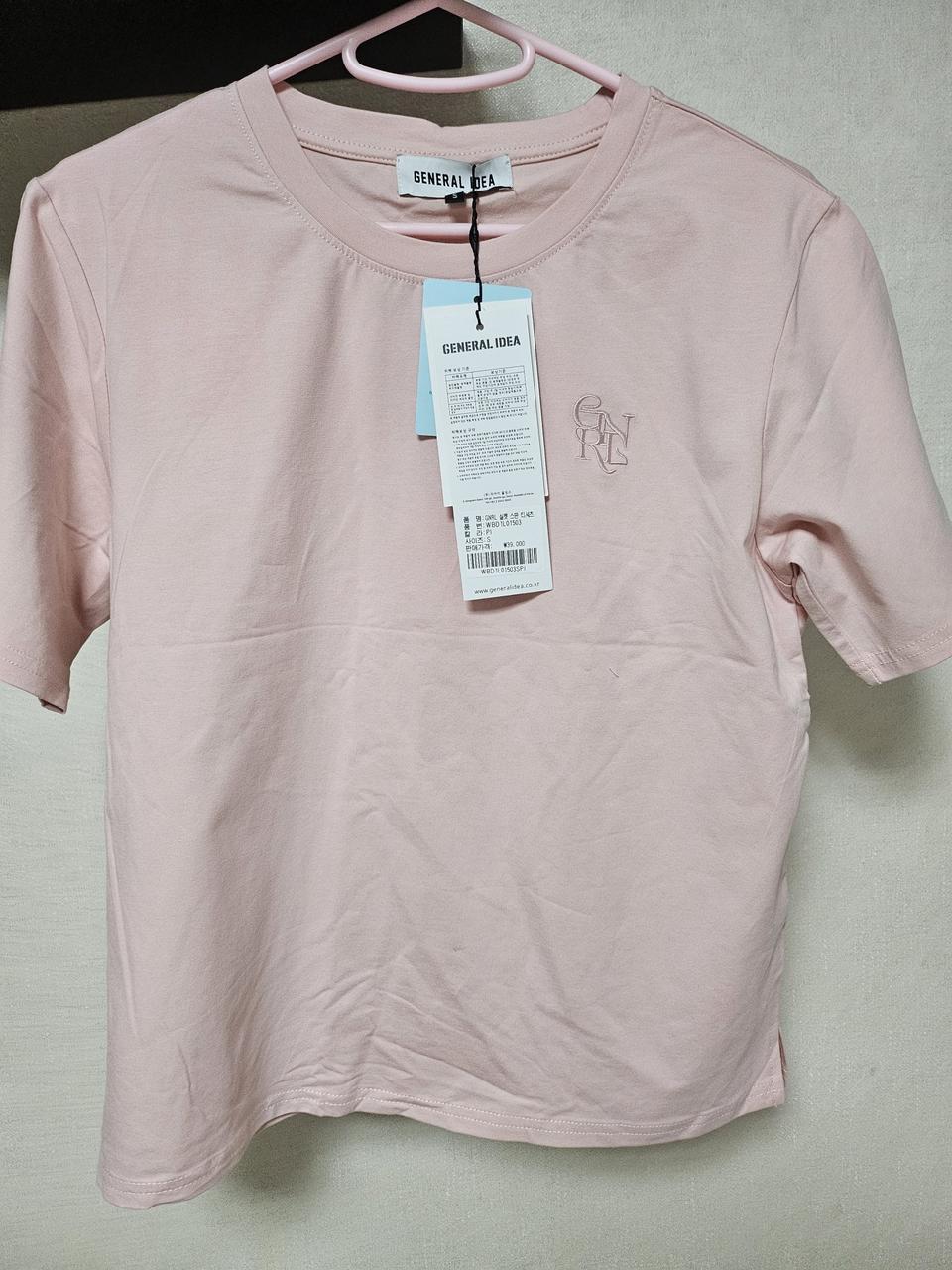 [새상품] 제너럴아이디어 실켓 스판 티셔츠