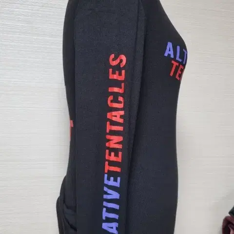 형광 레터링 포인트 스판 좋은 골지 목티 55