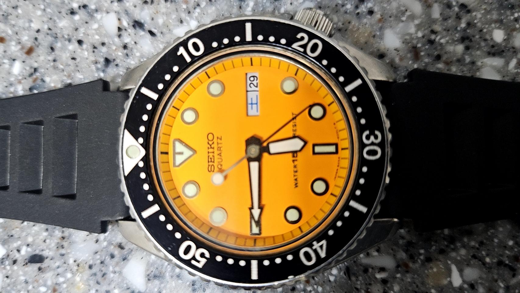 세이코다이버쿼츠6458-600A