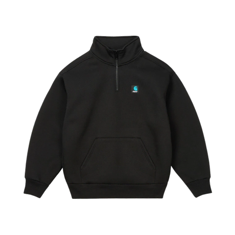 팔라스 x 칼하트 WIP 카 럭스 집 스웨트셔츠 블랙