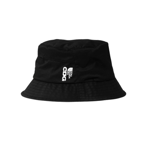CDG x 노스페이스 립스탑 플라이웨이트 버킷햇 블랙