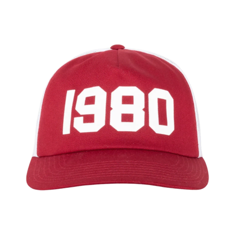 스투시 트러커 1980 스냅백 가넷