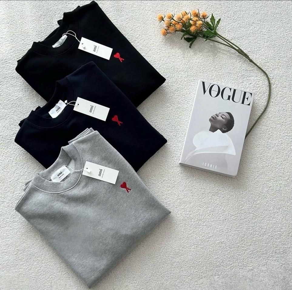 [새상품/QR정품/무료배송] 아미 남여공용 맨투맨