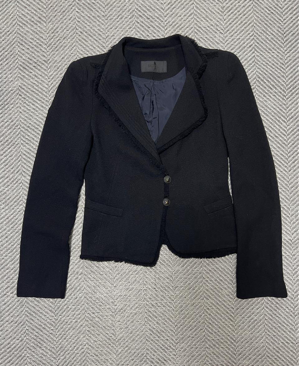 한섬 시스템 SYSTEM 트위드 자켓 정품