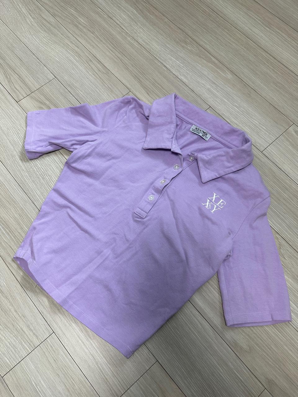 젝시믹스 탑 퍼플 s