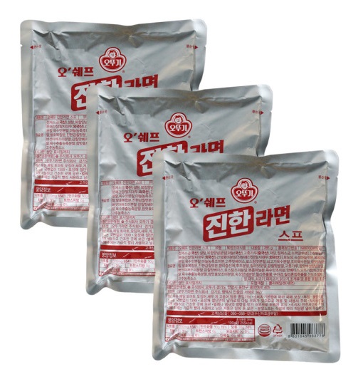 오뚜기 라면스프 285g 3개