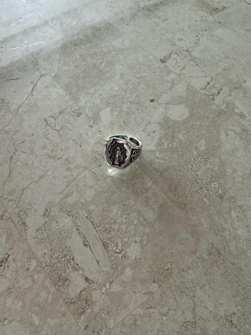 마리아 은 실버925 반지 새상품(사이즈 조절 가능)