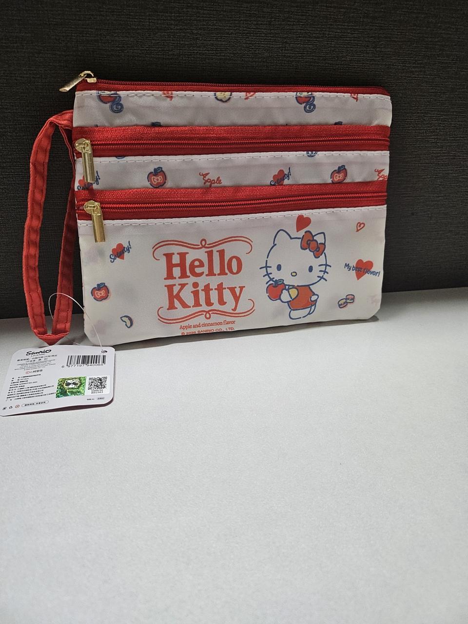 헬로키티 삼단파우치