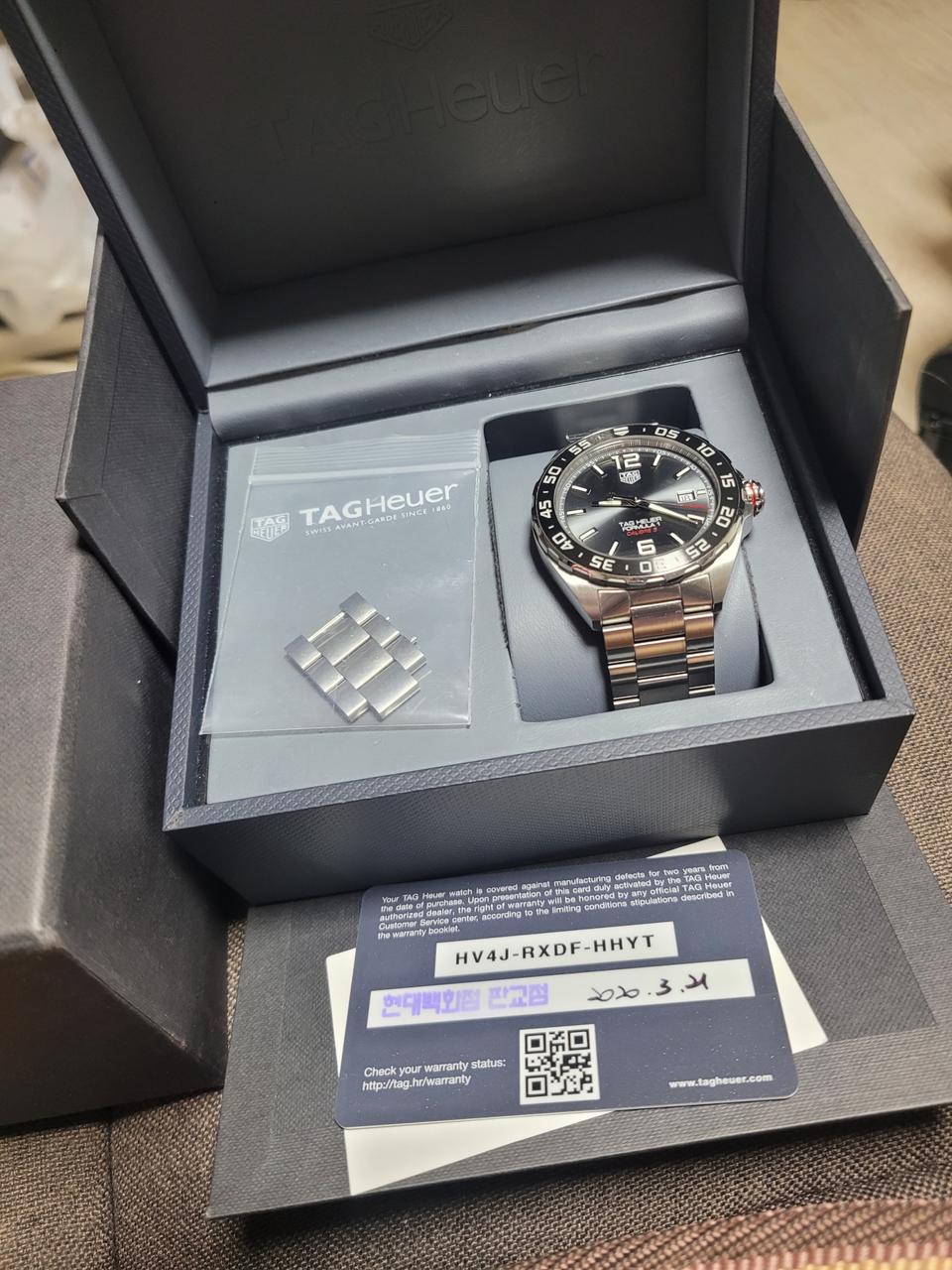 테그호이어 포뮬러1 칼리버5