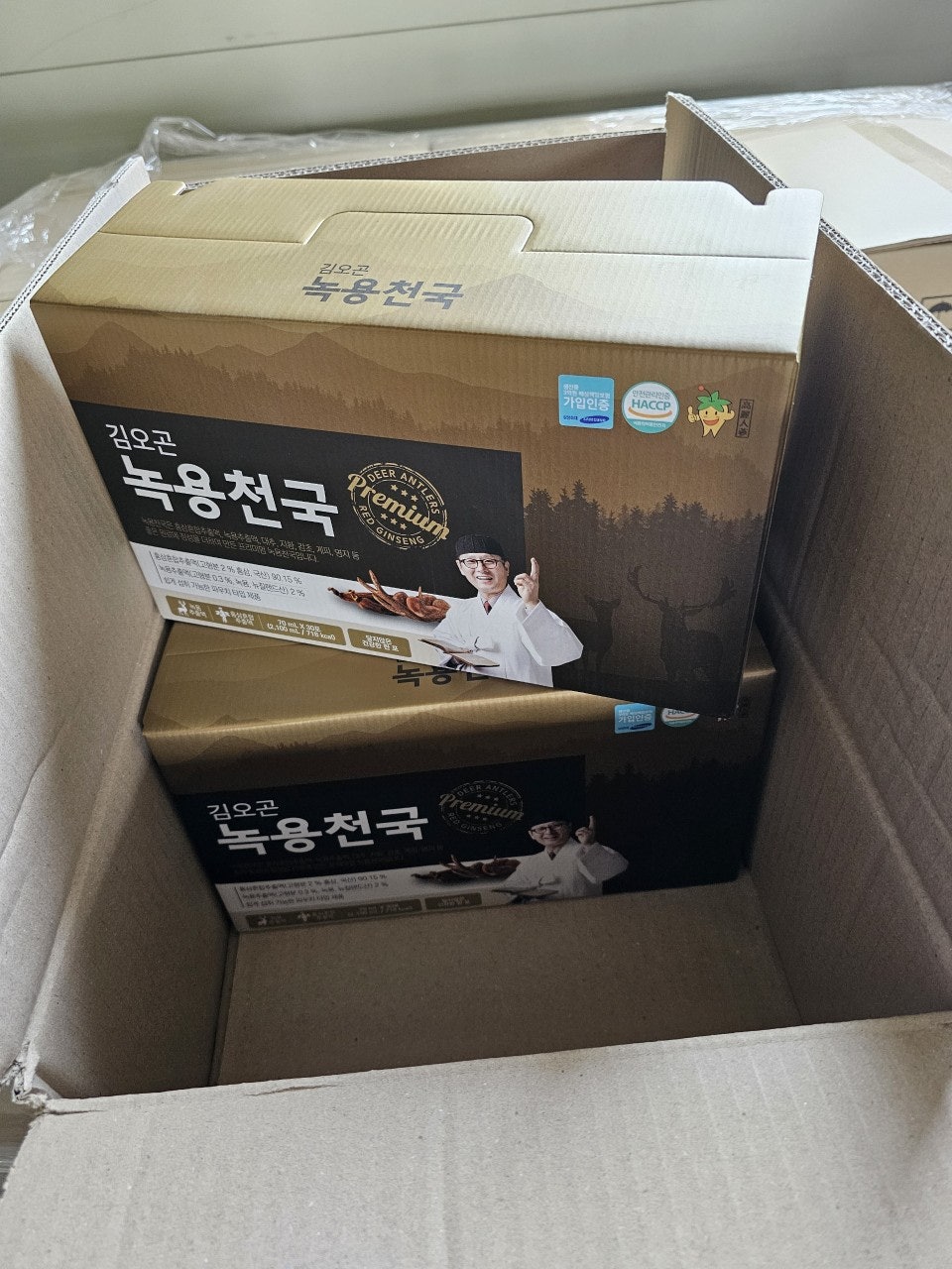 김오곤 녹용천국 4박스 싸게 가져가세요