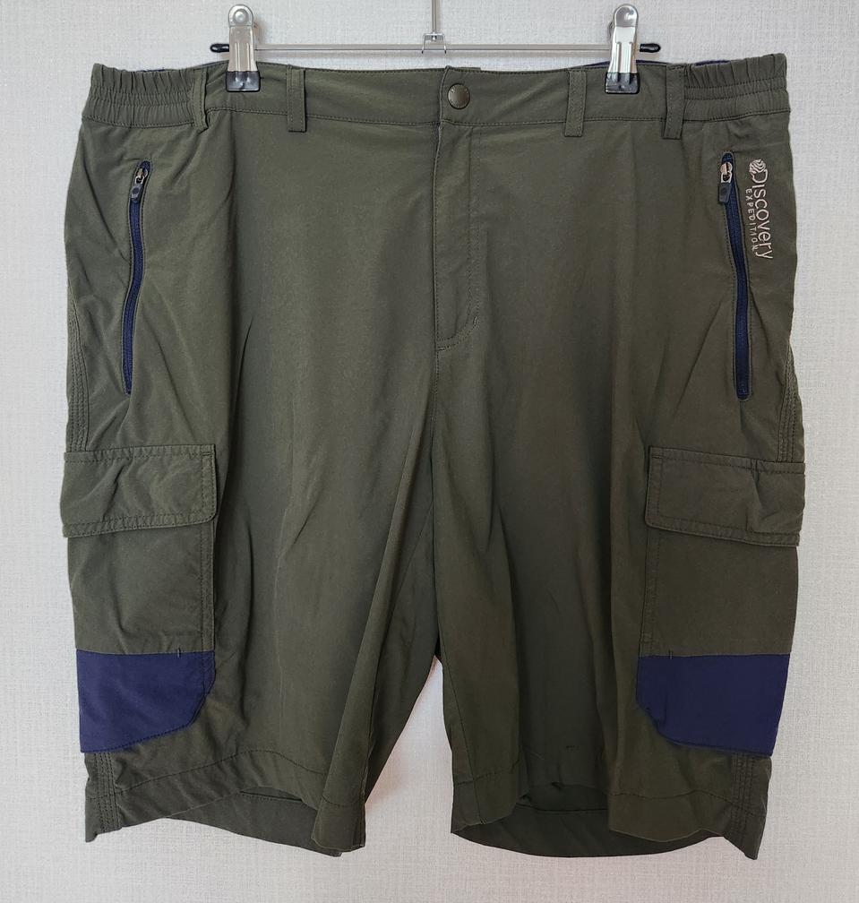의류 남성 디스커버리 반바지 카키 90사이즈