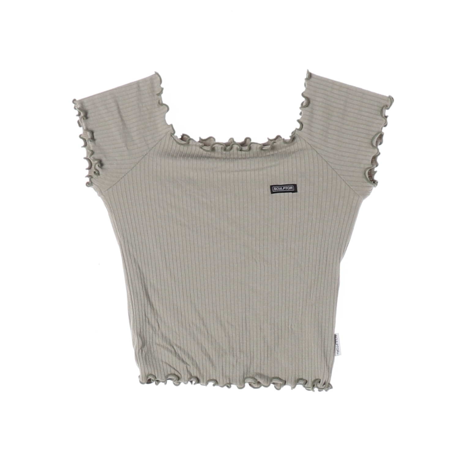 [F]스컬프터 레트로 레투스 엣지 탑 반팔 티셔츠