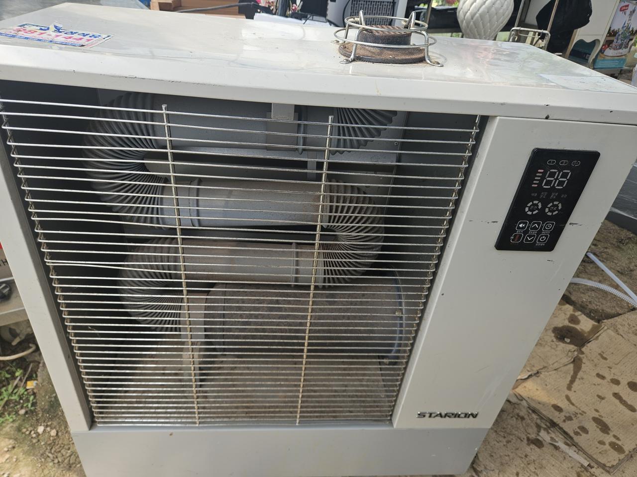 스타리온 돈풍기 튜브히터난로 곱창난로 열풍기 온풍기 열발열량8000칼로리