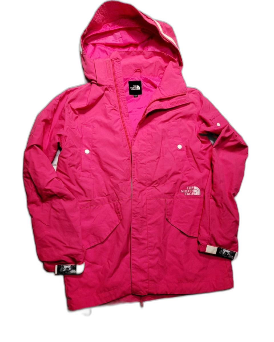 노스페이스 핑크색 바람막이