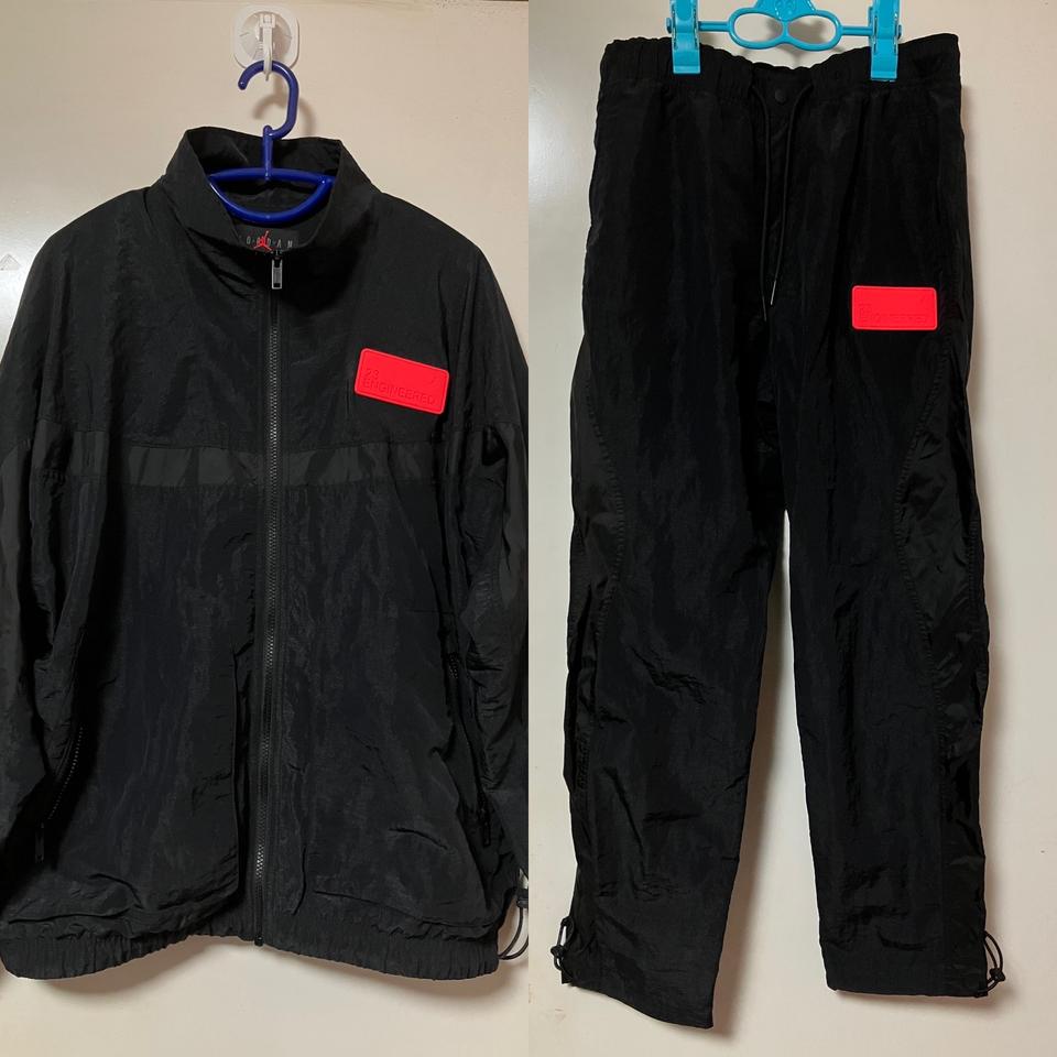 조던 엔지니어드 나일론 우븐 자켓 팬츠 세트