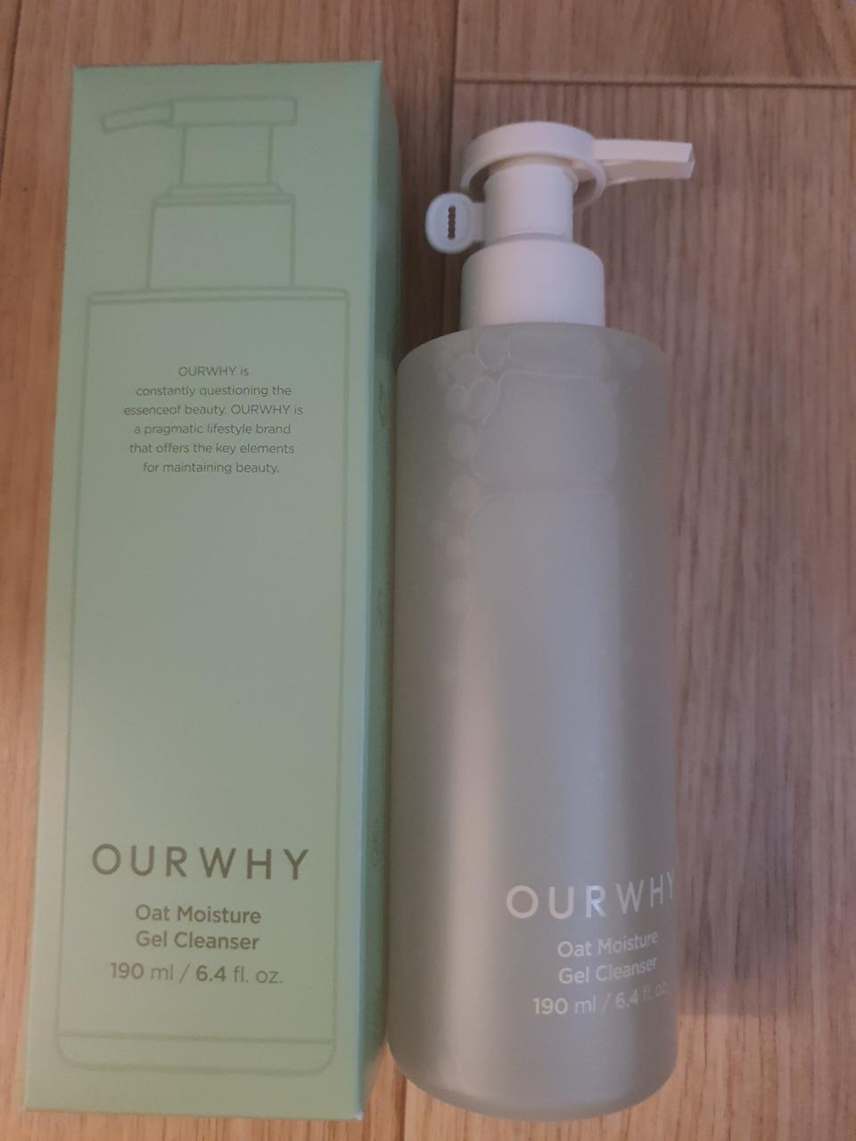 새상품/아우아와이 오트 모이스처 저자극 약산성 젤 클렌저 190ml
