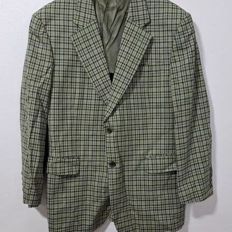 닥스 남성용 체크 자켓 100