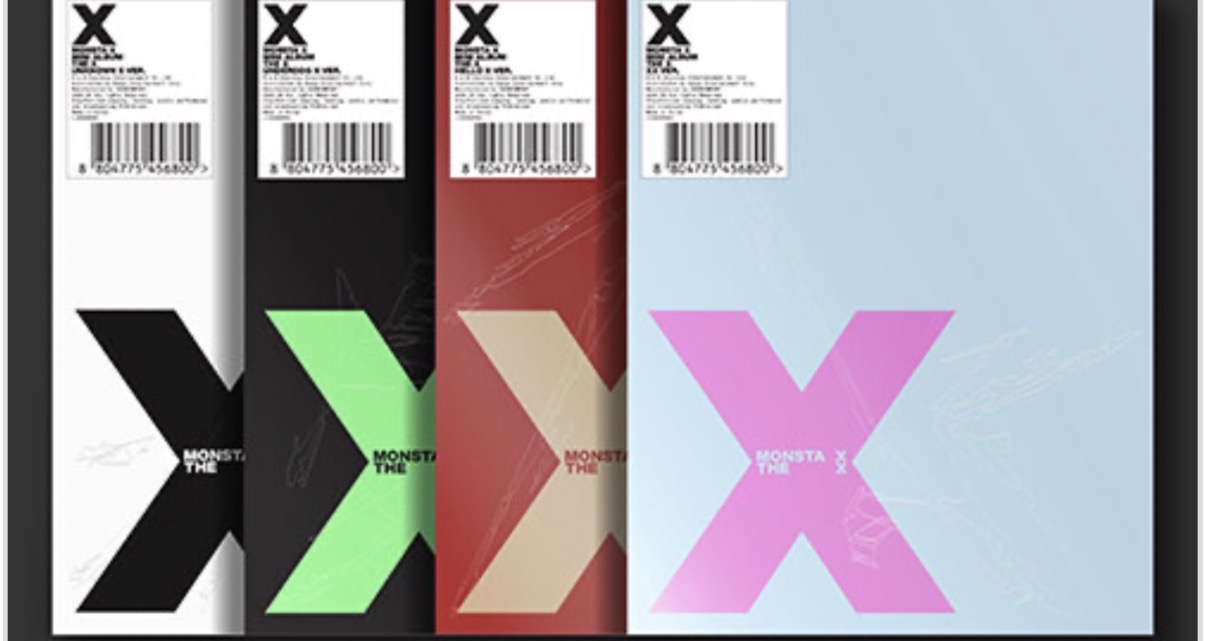 몬스타엑스 미개봉 앨범 특전포카