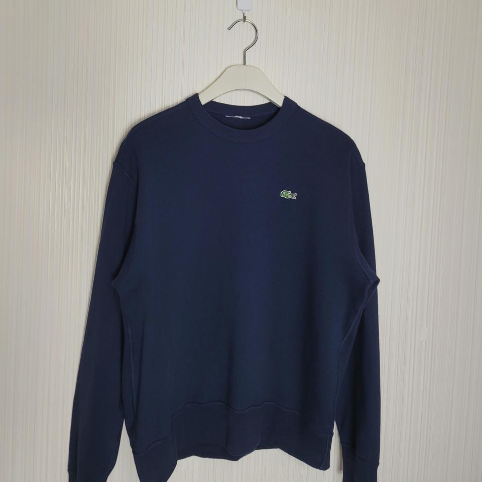 95 라코스테 맨투맨 프리미엄코튼 네이비