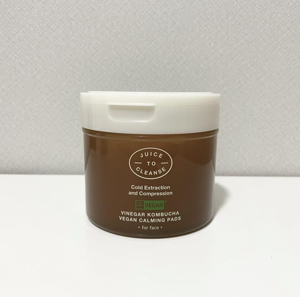 쥬스투클렌즈 비니거 콤부차 비건 진정 패드
