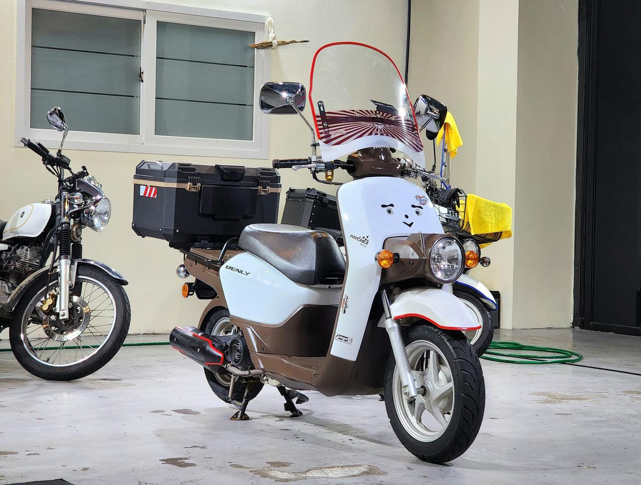 17년식.벤리110 오토바이 판매