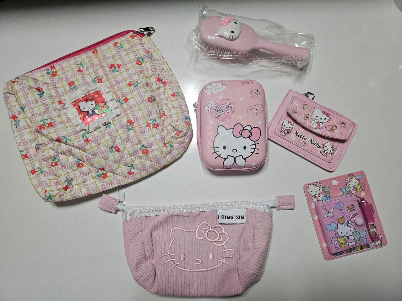 헬로키티 핑크 선물세트