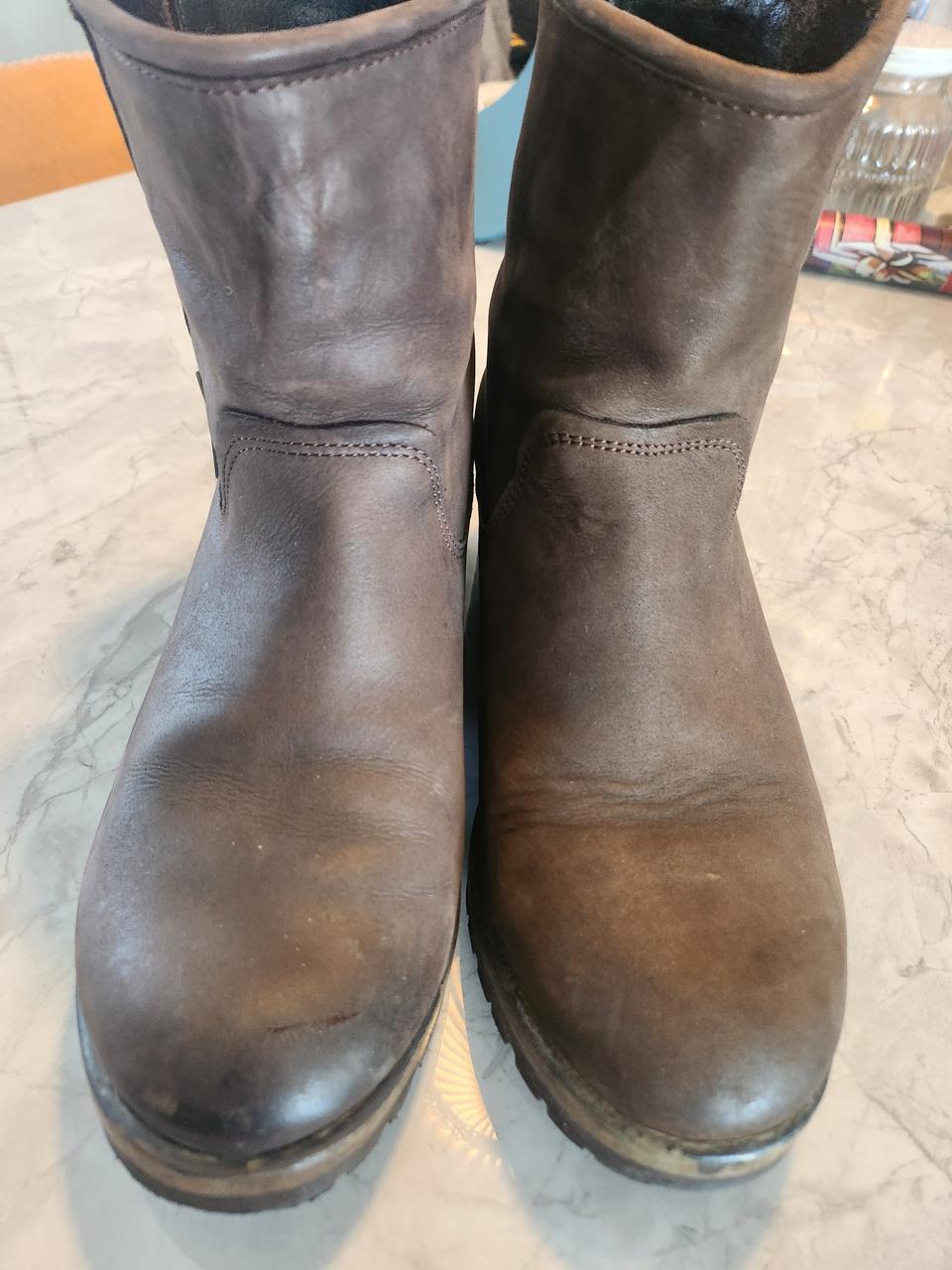 마르티넬리 가죽 앵클 부츠