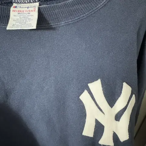 챔피언 리버스위브 100 가오리핏 MLB 뉴욕 양키스 90년대