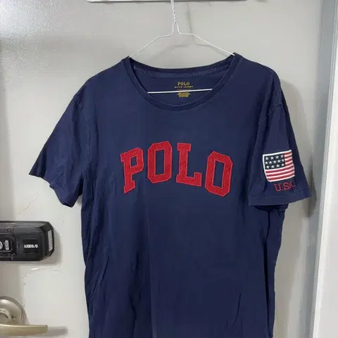 폴로 랄프 로렌 100 성조기 USA 아치 로고 국내매장판