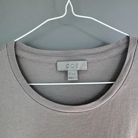 코스 COS 그레이 100 사이즈 얇은 원단