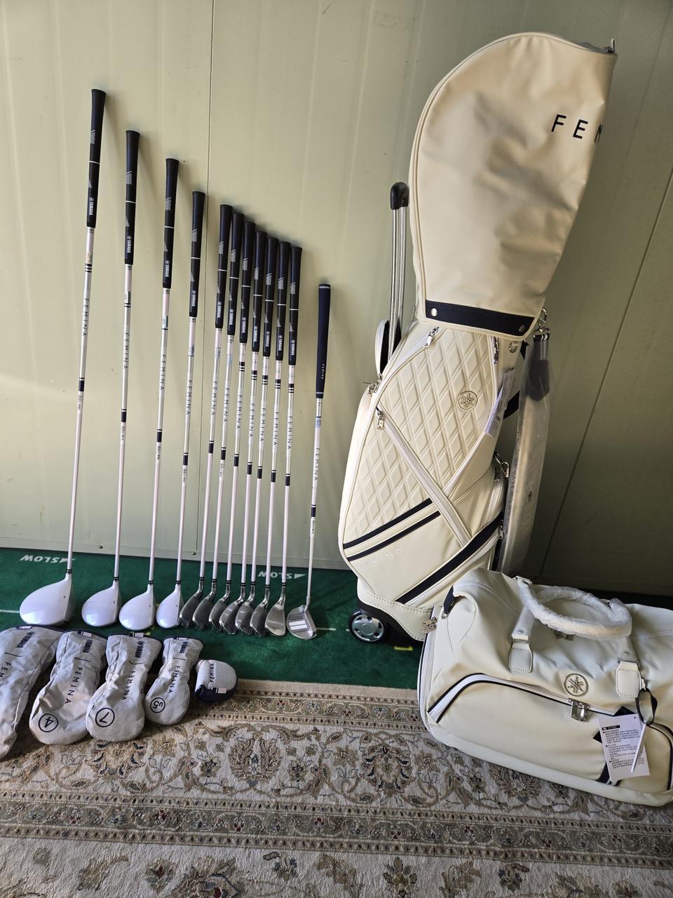 야마하페미나 여자골프채풀세트 새것미개봉 정품 야마하